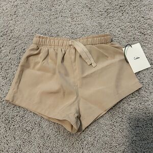 Toddler boy cadets shorts in latte
